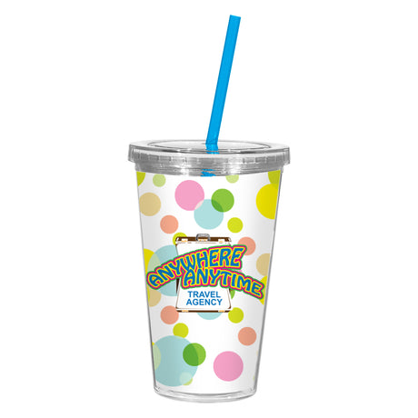 16 Oz. Newport Acrylic Tumbler With Insert