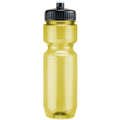 26 Oz. Translucent Jogger Bottle w/ Push Pull Lid