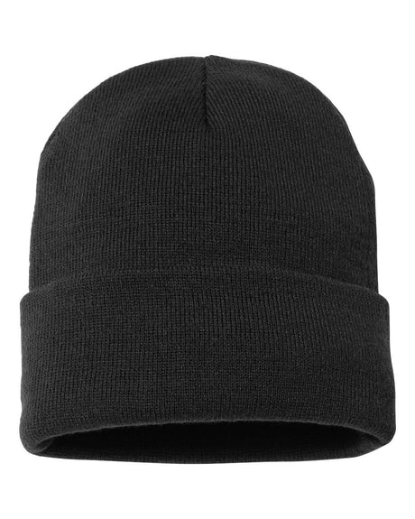 Sportsman 12'' Jersey Lined Cuffed Beanie