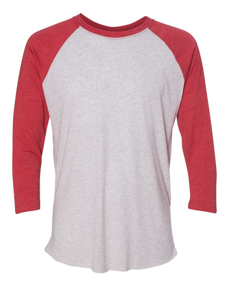 Next Level Unisex Triblend Three-Quarter Sleeve Raglan Shirt