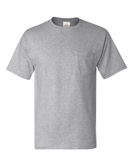 Hanes Authentic Pocket T-Shirt