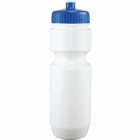 22 Oz. Bike Bottle w/ Push Pull Lid - Solid Colors