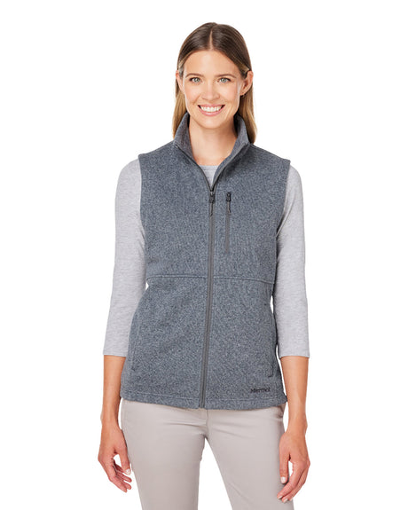 Marmot Mountain Ladies' Dropline Sweater Fleece Vest