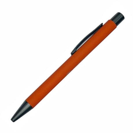 LIMBA Comfort Rubberized Style Plunger Action Aluminum Pen