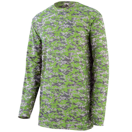 Youth Digi Camo Wicking Long Sleeve T-Shirt