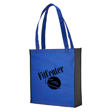 Two-Tone Non-Woven Convention Tote Bag