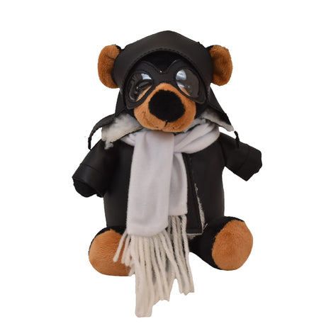 6" Mini Me Beau Bear w/Pilot's Outfit