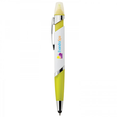 Cynthia 3-In-1 Ballpoint Pen/Stylus/Highlighter