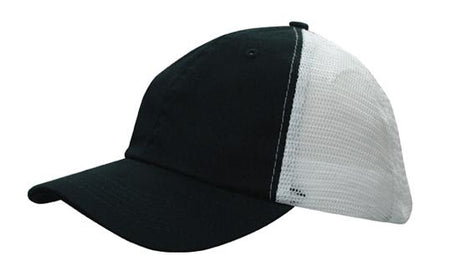 Chino Twill Cap w/Soft Mesh Back