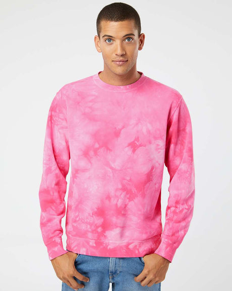 Independent Trading Co. Unisex Midweight Tie-Dyed Sweatshirt