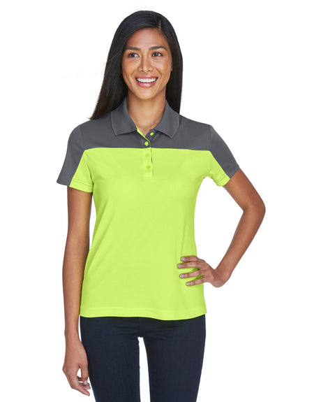 CORE 365 Ladies' Balance Colorblock Performance Piqué Polo