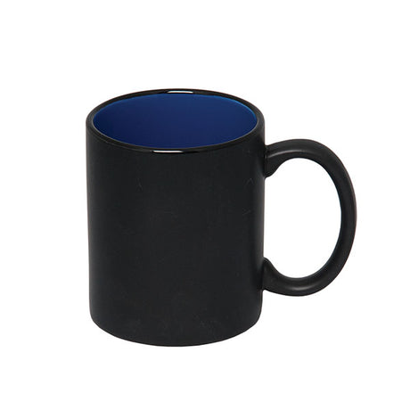 325 Ml. (11 Fl. Oz.) Fuzion Two-Tone 'C' Handle Ceramic Mug