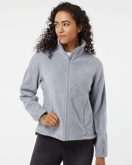 Burnside Women's Polar Fleece Full Zip Jacket