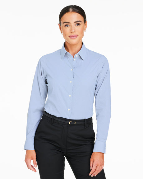 DEVON AND JONES Crownlux Performance® Ladies' Microstripe Shirt