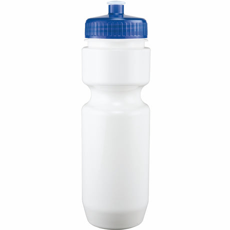 22 Oz. Bike Bottle w/ Push Pull Lid - Solid Colors