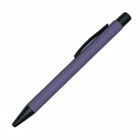 LIMBA Comfort Rubberized Style Plunger Action Aluminum Pen