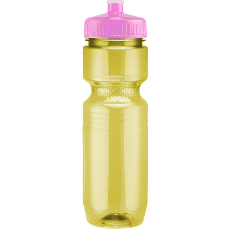 26 Oz. Translucent Jogger Bottle w/ Push Pull Lid