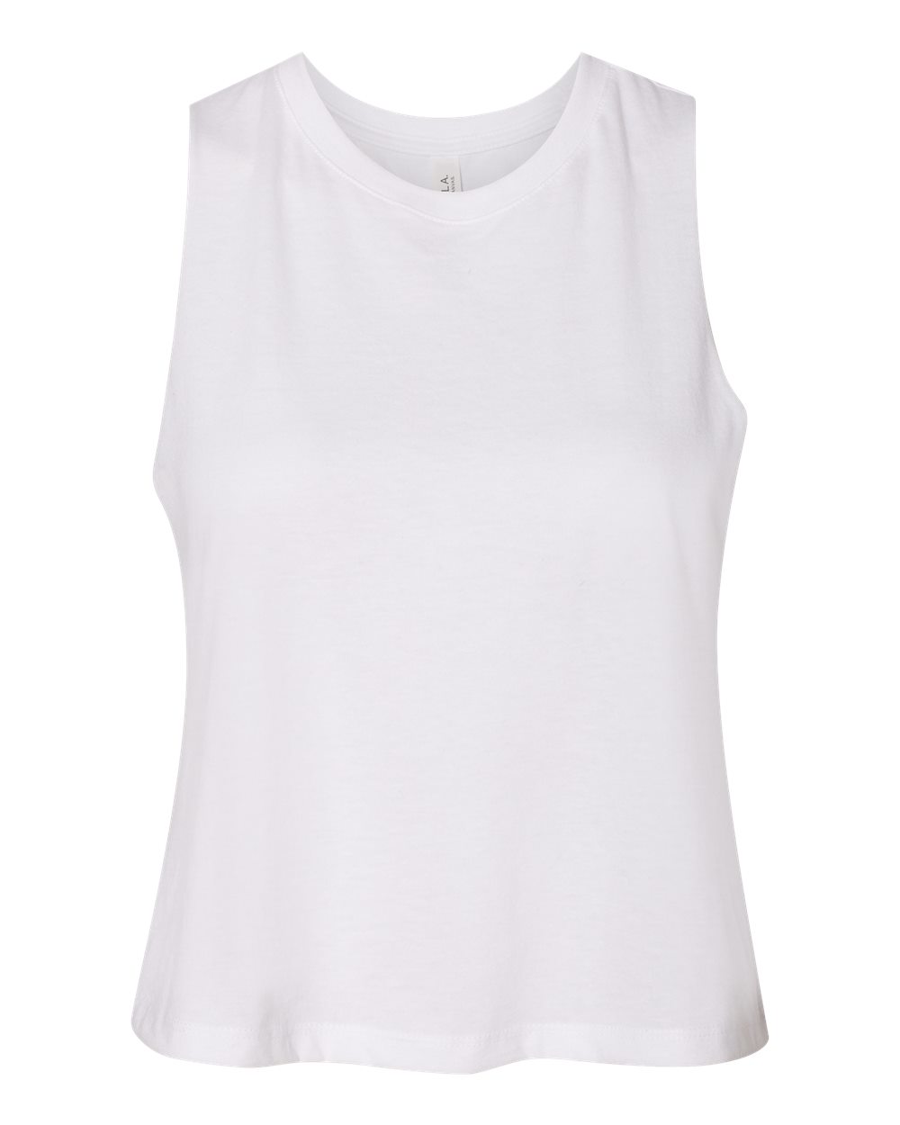 Bella+Canvas® Women's Racerback Cropped Tank Top