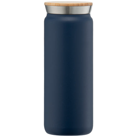 Nordic Plus - 18 oz. Double Wall Copper-Lined Stainless Steel Tumbler with Bamboo Lid