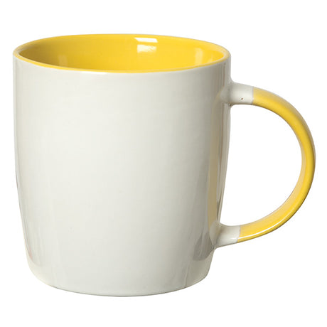 Koho 350 Ml. (12 Fl. Oz.) Stoneware Mug With Colored Handle