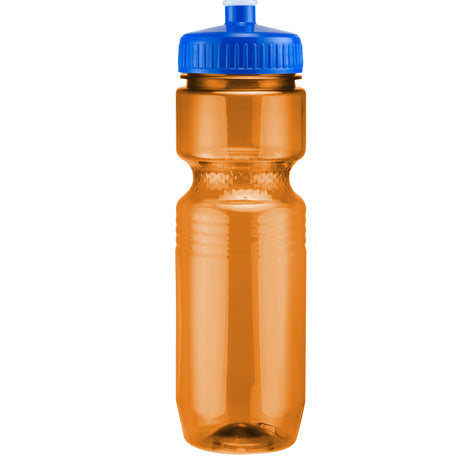 26 Oz. Translucent Jogger Bottle w/ Push Pull Lid