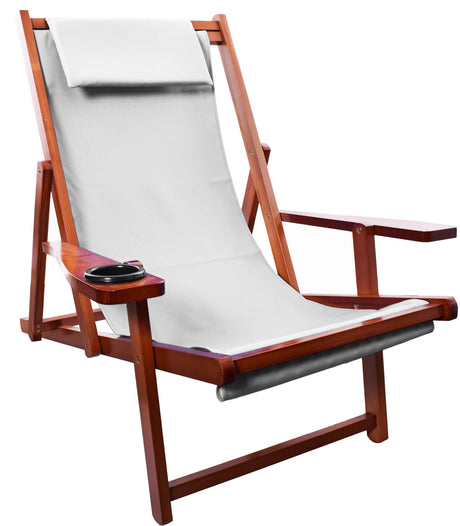 Wood Sling Chair