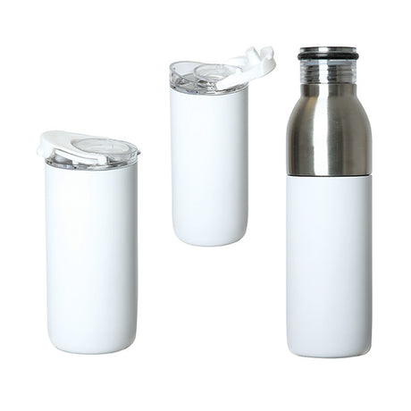 Metamorph 2-In-1 Stainless Steel Travel Tumbler Bottle