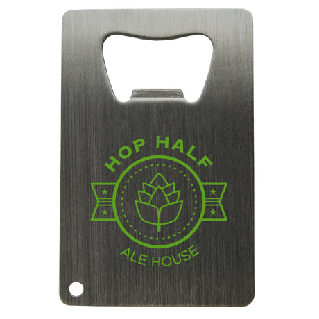 Stainless Steel Credit Card Bottle Opener