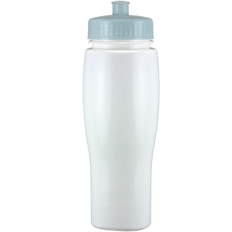 24 Oz. Contour Bottle w/ Push Pull Lid - Solid Colors