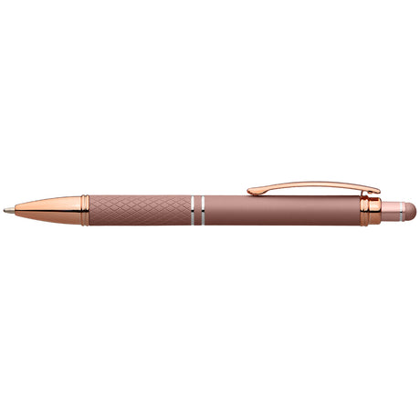 Phoenix Softy Rose Gold Metallic Pen w/ Stylus