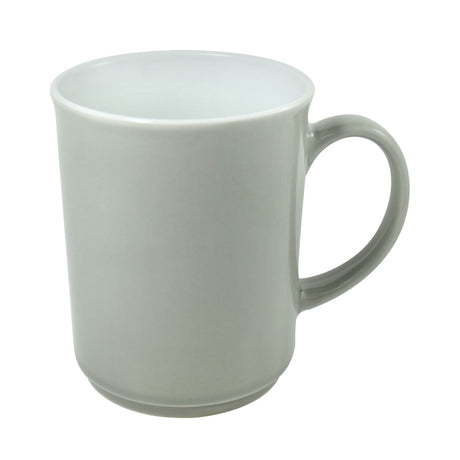 Cyprus 2tone stone/white 14oz mug in a Ripple gift box