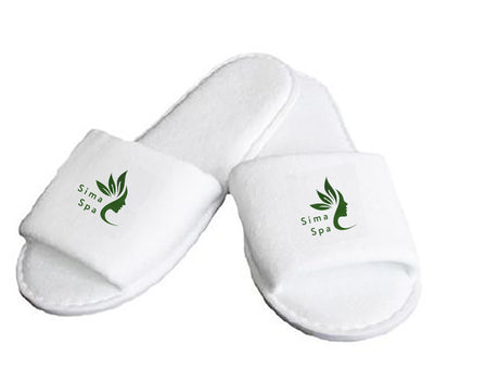 Spa/Hotel Open Toe Slippers