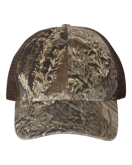 Richardson® Washed Printed Trucker Cap