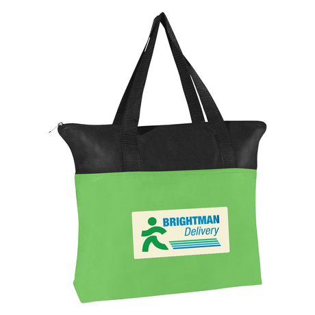 Non-woven Zippered Tote Bag