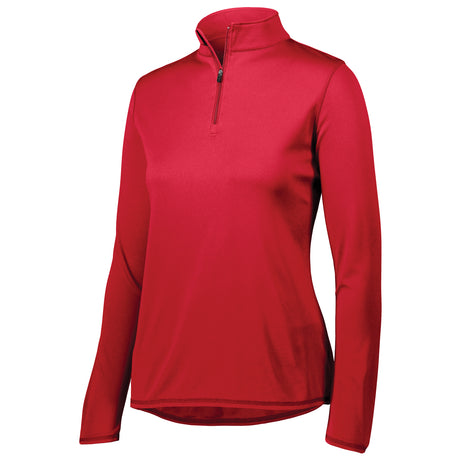 Ladies Attain Wicking 1/4 Zip Pullover