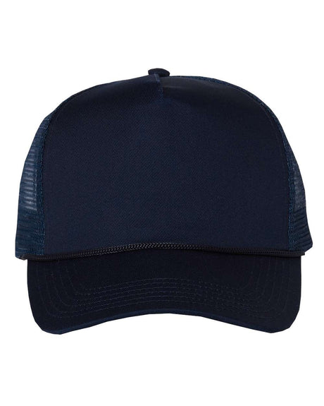 Valucap Five-Panel Mesh-Back Trucker Cap