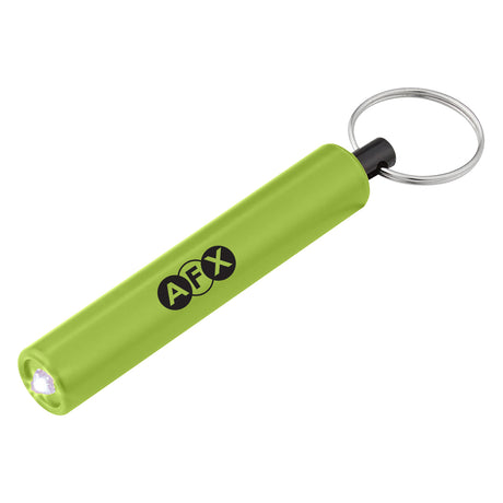 Mini Cylinder Led Flashlight Key Tag