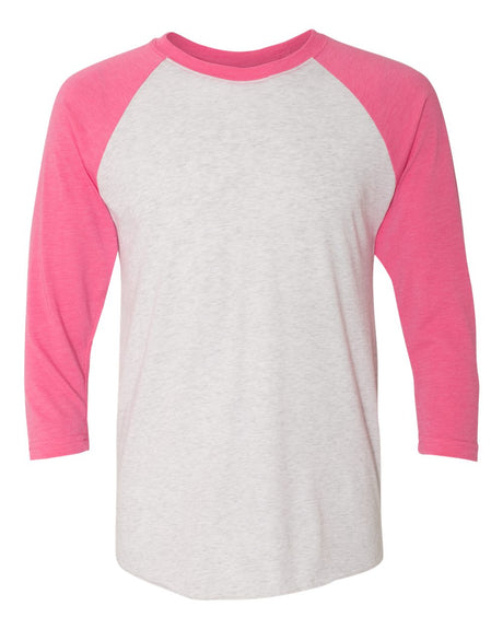 Next Level Unisex Triblend Three-Quarter Sleeve Raglan Shirt