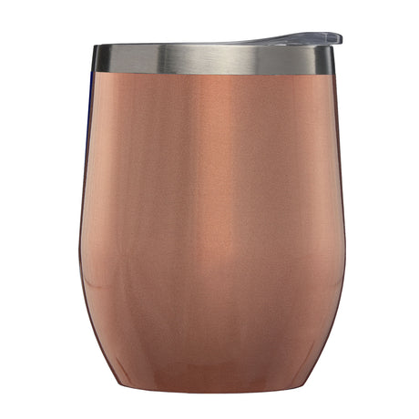 Escape - 11 oz. Double-Wall Stainless Wine Cup - Laser