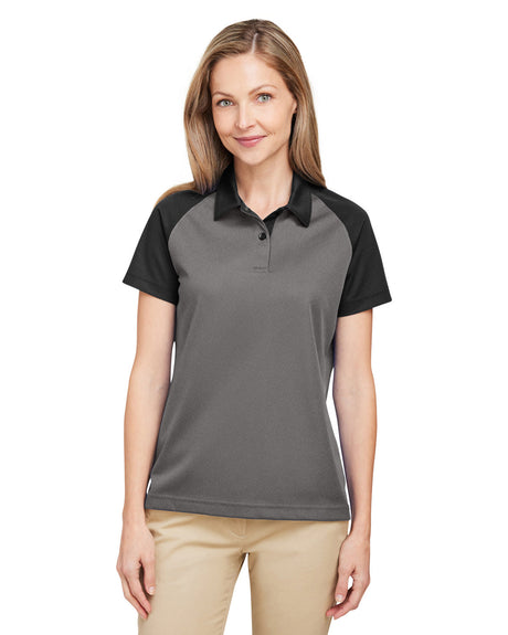 Team 365 Ladies' Command Snag-Protection Colorblock Polo