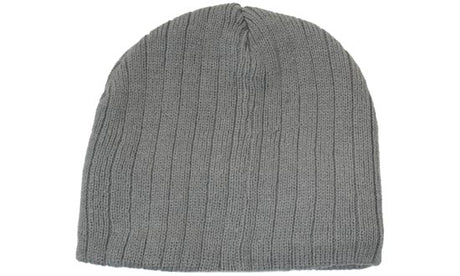 Heavy Cable Knit Beanie