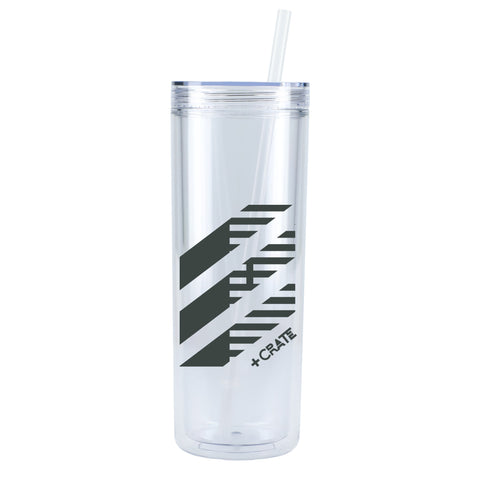 Chroma Recycled Acrylic Straw Tumbler 16oz