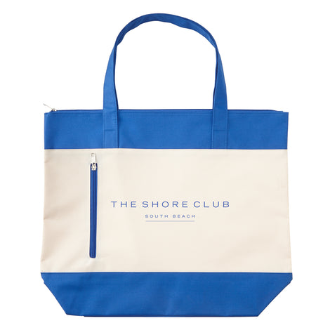 Shoreline Boat Tote Bag