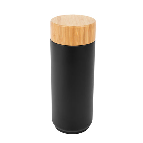 16 Oz. Full Color Stainless Steel Lexington Bottle With Bamboo Lid