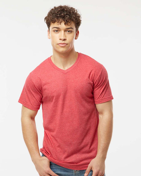 Tultex Unisex Poly-Rich V-Neck T-Shirt