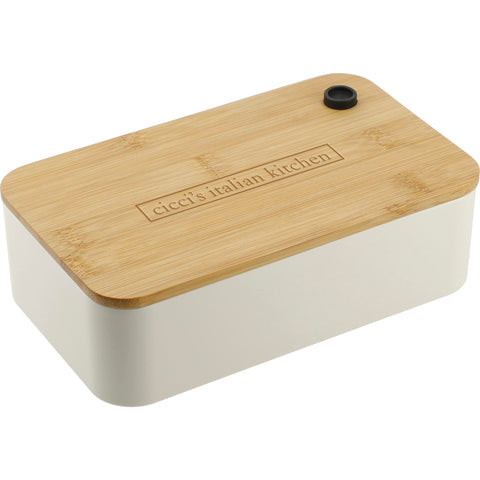 PLA Bento Box with Bamboo Lid