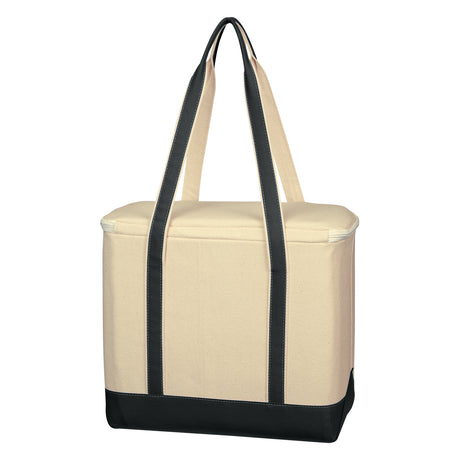 Large Cotton Canvas Cooler Bag