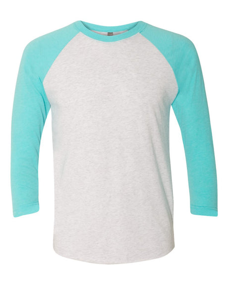 Next Level Unisex Triblend Three-Quarter Sleeve Raglan Shirt