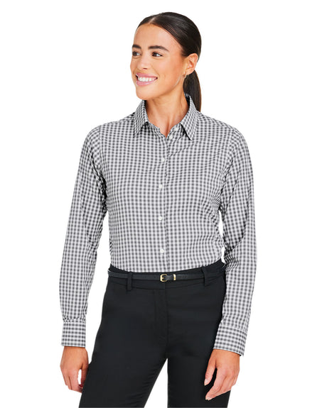 DEVON AND JONES Crownlux Performance® Ladies' Gingham Shirt