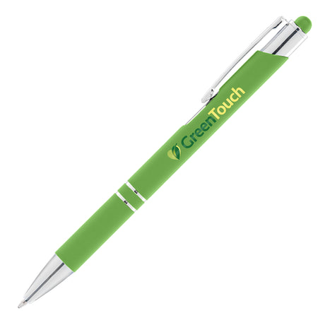 Tres-Chic Softy Pen w/ Stylus Top - ColorJet